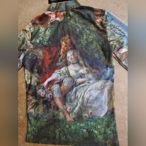 Dolls Kill Current Mood DA VINCI'S DEMONS Mesh Top - Picture 10 of 16